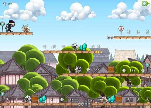 Ninja shuriken Jump screenshot 4