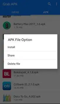Grab APK File screenshot 5