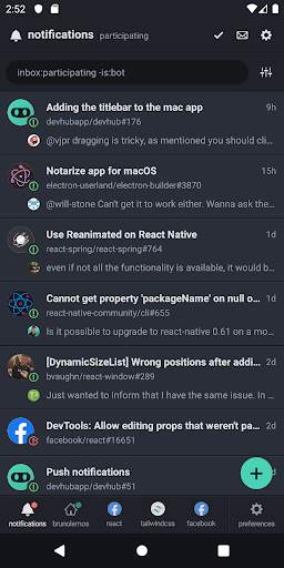 DevHub for GitHub screenshot 1
