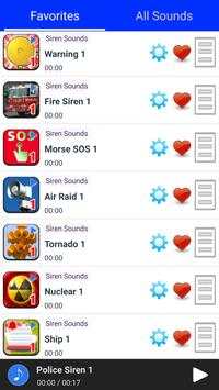 Siren Sounds (Ringtones) screenshot 3