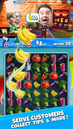 Crazy Kitchen: Match 3 Puzzles screenshot 2