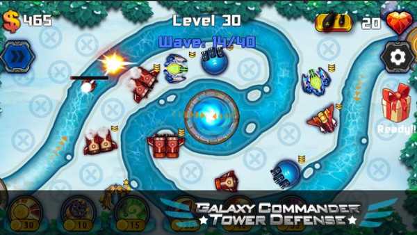 Galaxy Commander Tower defense screenshot 3