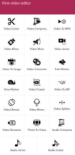 Kine video editor - 20 video editing options screenshot 2