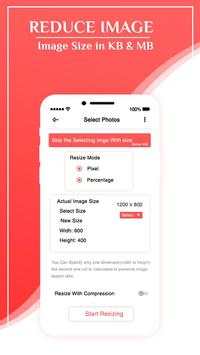 Photo Resizer - Reduce image size & Converter screenshot 4