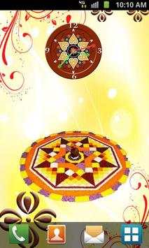 Pongal Rangoli Clock screenshot 7