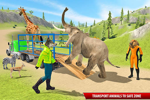 Grand Robot Superhero Animal Rescue: Alien Battle screenshot 4