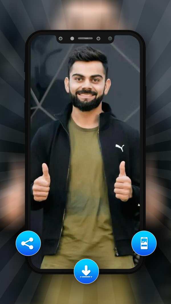 Virat Kohli Wallpaper HD screenshot 5