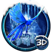 Neon-Phoenix-Thema des Eis-3d icon