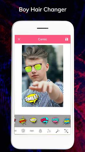 Man Hairstyle Photo Editor : Boy Hairstyle Photo screenshot 2