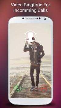 Video Ringtone for Incoming Call 2018 screenshot 2