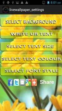 Flower Clock Live Wallpaper screenshot 4