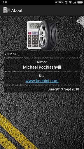 Tire calculator скриншот 4