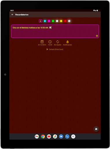 Recordatorios screenshot 10