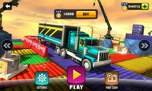 Impossible Truck Tracks Drive screenshot 2