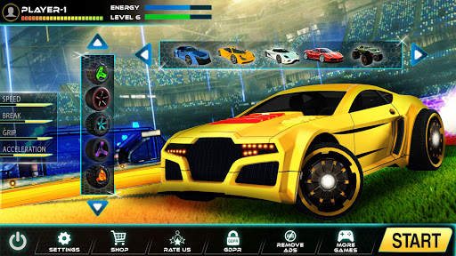 Rocket Soccer League - Car Football Game screenshot 11