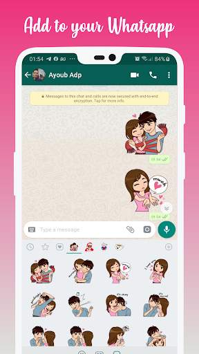 Love Stickers For WhatsApp (WAStickerApps) screenshot 6