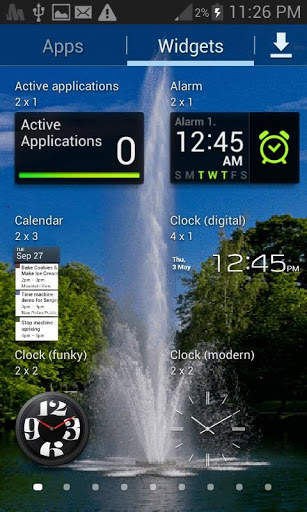 Lake Fountain Live Wallpaper screenshot 3