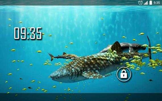 Aquarium Screen Live Wallpaper screenshot 6