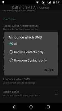 Call and SMS Announcer screenshot 3