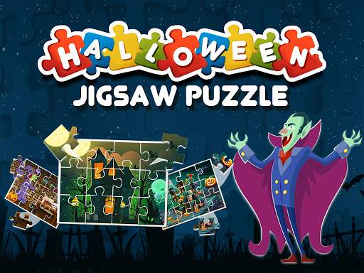Halloween Jigsaw Puzzle Free Game For All Ages. screenshot 1