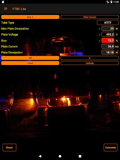 Freedom Tube Bias Calculator Lite screenshot 7