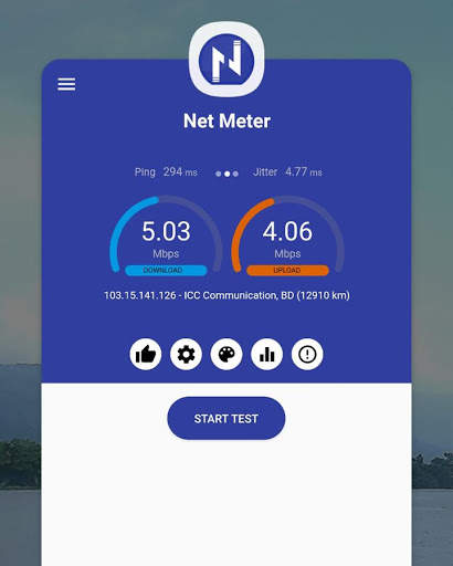Net Meter - Internet Speed Meter screenshot 1