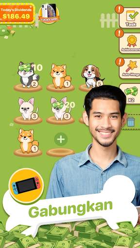 Puppy Town - Merge & Win screenshot 2