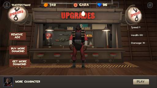 Heroes Strike PvP: Classes of the fortress screenshot 1