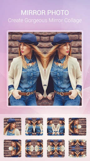 Mirror Photo - 3D MirrorPic Editor & Collage Maker 1 تصوير الشاشة
