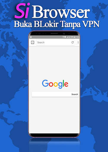 Si BRowser Anti Blokir VPN Browser Tercepat screenshot 2
