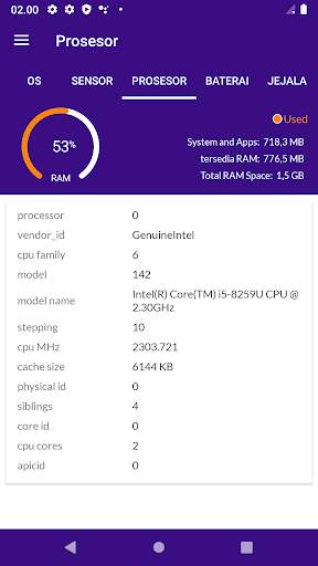 Informasi Perangkat screenshot 3