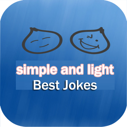Funny jokes and humorous light icon