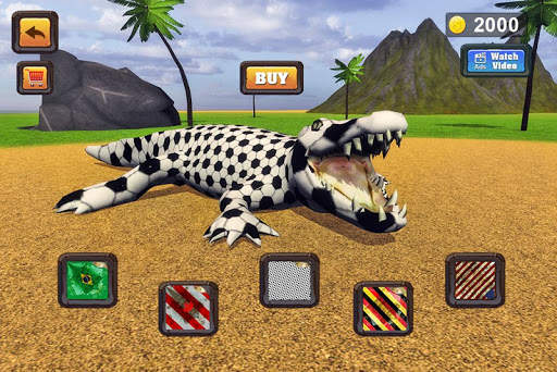 Angry Crocodile Family Simulator: Crocodile Attack screenshot 8