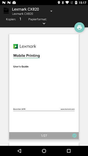Lexmark Print Service Plugin screenshot 3