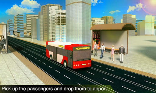 Airport Bus Driving Service 3D screenshot 1
