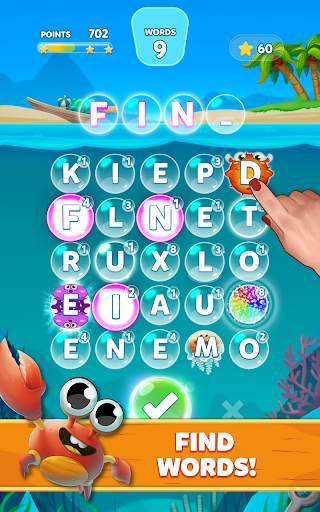 Bubble Words - Word Games Puzz screenshot 7