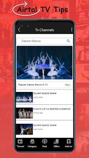 Free Airtel TV &  Live Net TV HD Channel Tips screenshot 3