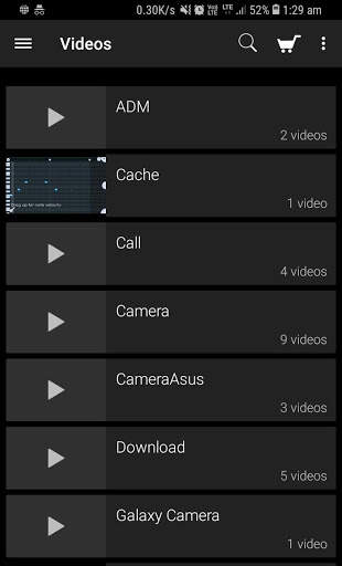 Mkv Wmv Avi Vob m4a Mpeg2 flv Video Audio Player screenshot 2