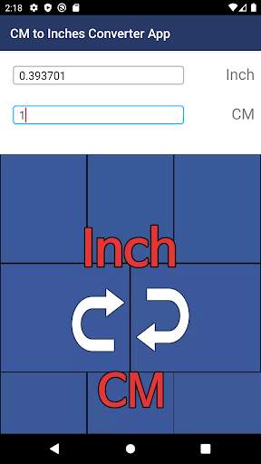 CM to Inches Converter App screenshot 4