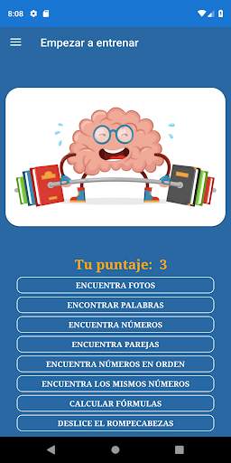 Juegos mentales screenshot 1