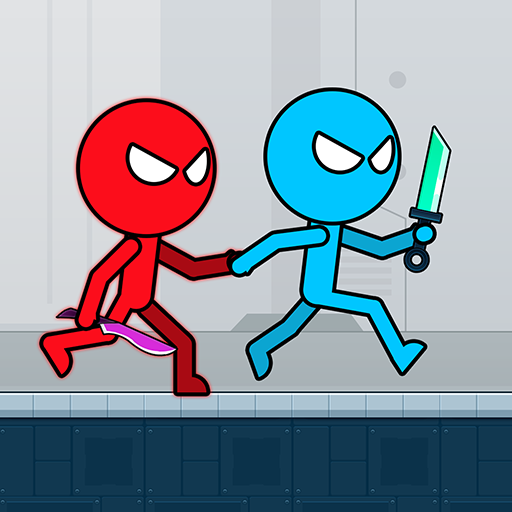 Red &amp; Blue: Stickman Adventure icon
