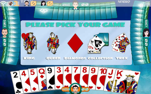 Golden Card Games Tarneeb Trix скриншот 3