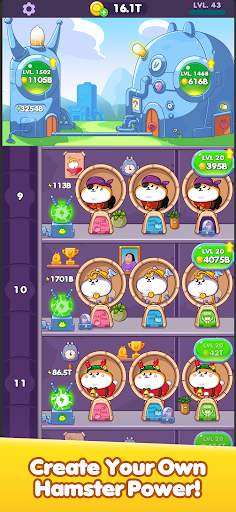 Idle Hamster Power: Clean Energy Tycoon Game screenshot 3