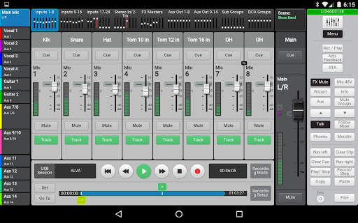 TouchMix-30 Control 6 تصوير الشاشة