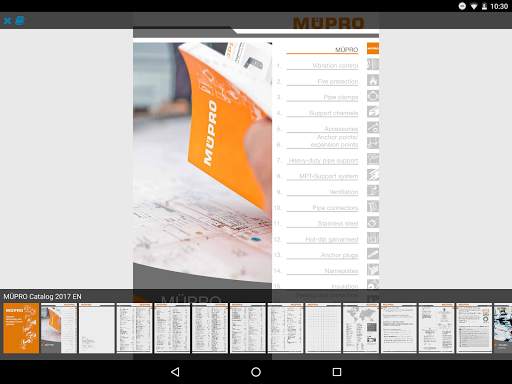 MÜPRO Catalogue App screenshot 8