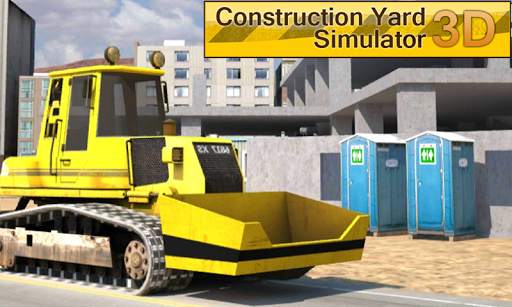 Construction Yard Simulator 3D screenshot 1