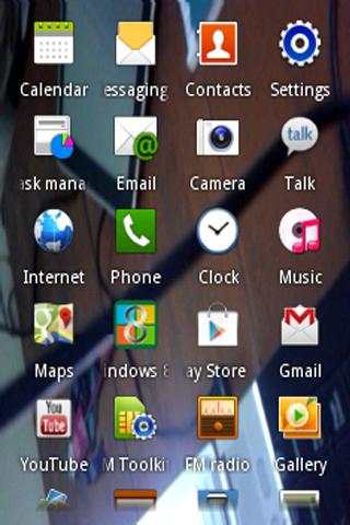 Transparent Screen Launcher screenshot 2