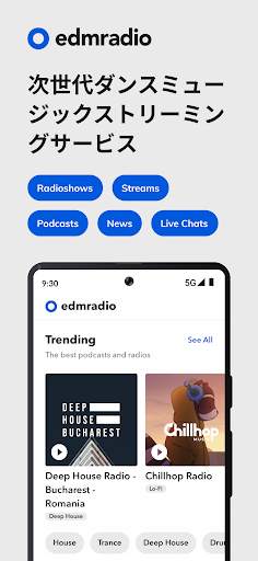 Edmradio - Dance Music Stream screenshot 1