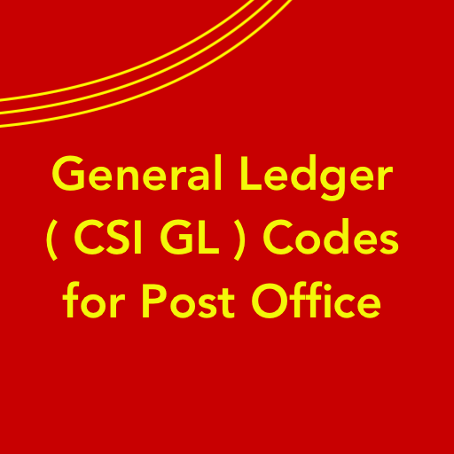 General Ledger ( CSI GL ) Codes for Post Office icon