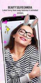 Beauty Selfie Camera Candy screenshot 1